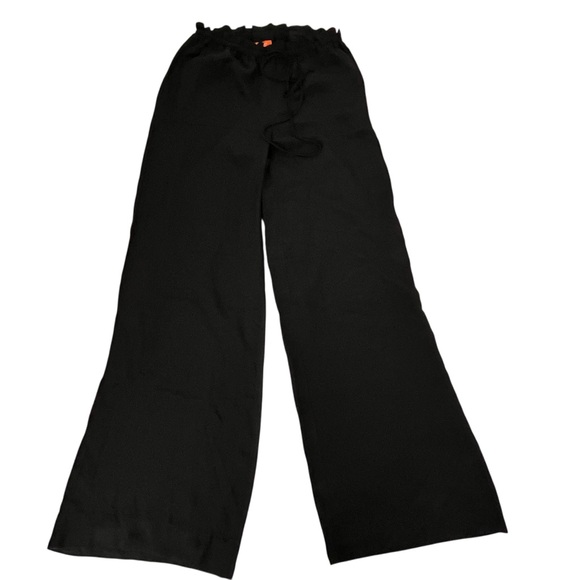 Joe Fresh Pants - Joe Fresh Black Silk Wide Leg Palazzo Lounge Pants XS Minimalist